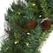 20" LED Mixed Pine & Pinecone Artificial Christmas Wreath